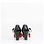 Chanel Rot/Schwarz Mary Jane Wedge Pumps - Ansicht 5