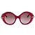 Pomellato Pink Round Oversized Sunglasses