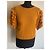 Autre Marque Top de punto Stella PARDO de algodón naranja con mangas abullonadas - vista 3