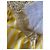 Autre Marque Vestido largo a rayas STELLA PARDO DIANE Amarillo y Ecru Dorado Crudo - vista 17