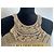 Autre Marque Vestido largo a rayas STELLA PARDO DIANE Amarillo y Ecru Dorado Crudo - vista 6