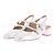 CHATELLES Bailarinas T.EU 37 Cuero Plata