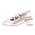 CHATELLES Bailarinas T.EU 37 Cuero Plata - vista 3