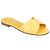 Manolo Blahnik Houramu Flat Giallo - vista 2