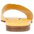 Manolo Blahnik Houramu Flat Giallo - vista 4
