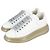 Sneaker Oversized 'Larry' da donna Alexander McQueen in bianco - vista 3