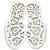 Sneaker Oversized 'Larry' da donna Alexander McQueen in bianco - vista 6