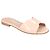 Manolo Blahnik Houramu Flat Bege - vista 2