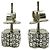 Orecchini in strass Fast Flower argento Louis Vuitton
