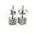 Orecchini in strass Fast Flower argento Louis Vuitton - vista 5