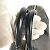 Borsa Keepall 45 Damier Carbon Louis Vuitton Nero - vista 4