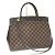 Borsa a Spalla Louis Vuitton Damier Rivoli MM Marrone Damier ebene - vista 3