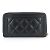 Portafoglio in pelle caviar nera Chanel - vista 3