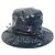 Cappello bucket in nylon nero Louis Vuitton - vista 3