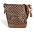 Bucket Borsa a Spalla Damier Diane di Louis Vuitton Marrone Damier ebene