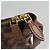 Bucket Borsa a Spalla Damier Diane di Louis Vuitton Marrone Damier ebene - vista 13
