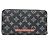 Organizer da viaggio Zippy in inchiostro Monogram capovolto Louis Vuitton Nero Rosso Blu navy