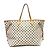 Borsa tote Louis Vuitton Neverfull GM Bianco Blu