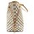Borsa tote Louis Vuitton Neverfull GM Bianco Blu - vista 3