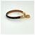 Bracciale Charm Monogramma Louis Vuitton Marrone - vista 3