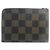 Pochette Jour Damier Gigante Louis Vuitton Marrone Damier ebene - vista 2