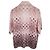 Camicia da bowling Amiri Gradient Tape in seta rosa - vista 3