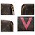 Cartera larga Zippy Louis Vuitton Flor LV Castaño Rosa Roja Monograma - vista 18