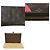 Cartera larga Zippy Louis Vuitton Flor LV Castaño Rosa Roja Monograma - vista 20