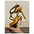 Sandali JIMMY CHOO T.EU 37 Pelli esotiche Giallo - vista 5