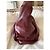 Borsa a spalla Bottega Veneta Pelle Rosso Scuro Bordò - vista 3