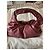 Borsa a spalla Bottega Veneta Pelle Rosso Scuro Bordò - vista 4
