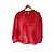 Autre Marque Tensione in camicia rossa con ricamo Rosso