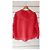 Autre Marque Tensione in camicia rossa con ricamo Rosso - vista 3