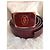Cartier Gürtel Dunkelrot Leder Goldfarben 75 cm Bordeaux Gold hardware - Ansicht 4