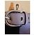 Coach Chunky Handtasche aus lila Leder mit Silberhardware Silber Hardware - Ansicht 8