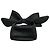Simone Rocha Schleifenhandtasche schwarz Nylon