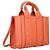 Borsa tote Woody Small Chloé arancione - vista 2
