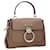 Borsa Mini Chloé Tess Marrone  - vista 2