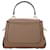 Borsa Mini Chloé Tess Marrone  - vista 3