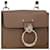 Borsa Mini Chloé Tess Marrone  - vista 4