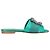 Manolo Blahnik Martamod Flat Verde