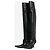 The row Black leather knee-high boots - size EU 39.5 - view 2