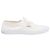 Sneakers con lacci Wes di Saint Laurent in tela crema