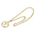 Collar Péndulo Chanel Coco Mark Dorado - vista 4