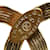 Collar Péndulo Chanel Coco Mark Dorado - vista 6