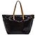 LOUIS VUITTON Tote Bag Bellevue GM Monogram Vernis Amarante M93589 Auth yk14250 Bordeaux - Ansicht 2