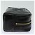 Vanity CHANEL COCO Marca Pochette Cosmetica Smalto Nero Oro CC Auth bs16594 D'oro - vista 4