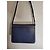 Borsa Zadig & Voltaire Le City ZV Initiale in pelle blu Blu navy Blu scuro Silver hardware - vista 5