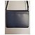 Borsa Zadig & Voltaire Le City ZV Initiale in pelle blu Blu navy Blu scuro Silver hardware - vista 7