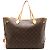 Neverfull GM Tote Bag mit Louis Vuitton-Initialen Braun Monogramm - Ansicht 2